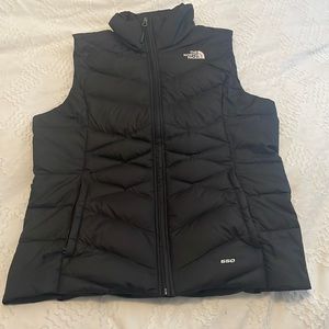 Northface Black Puffer Vest